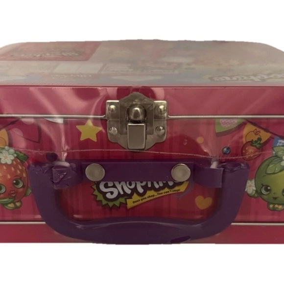 Shopkins Puzzle Metal Lunchbox Storage Nostalgic Bakery Fashion Collectible NEW - Picture 6 of 6